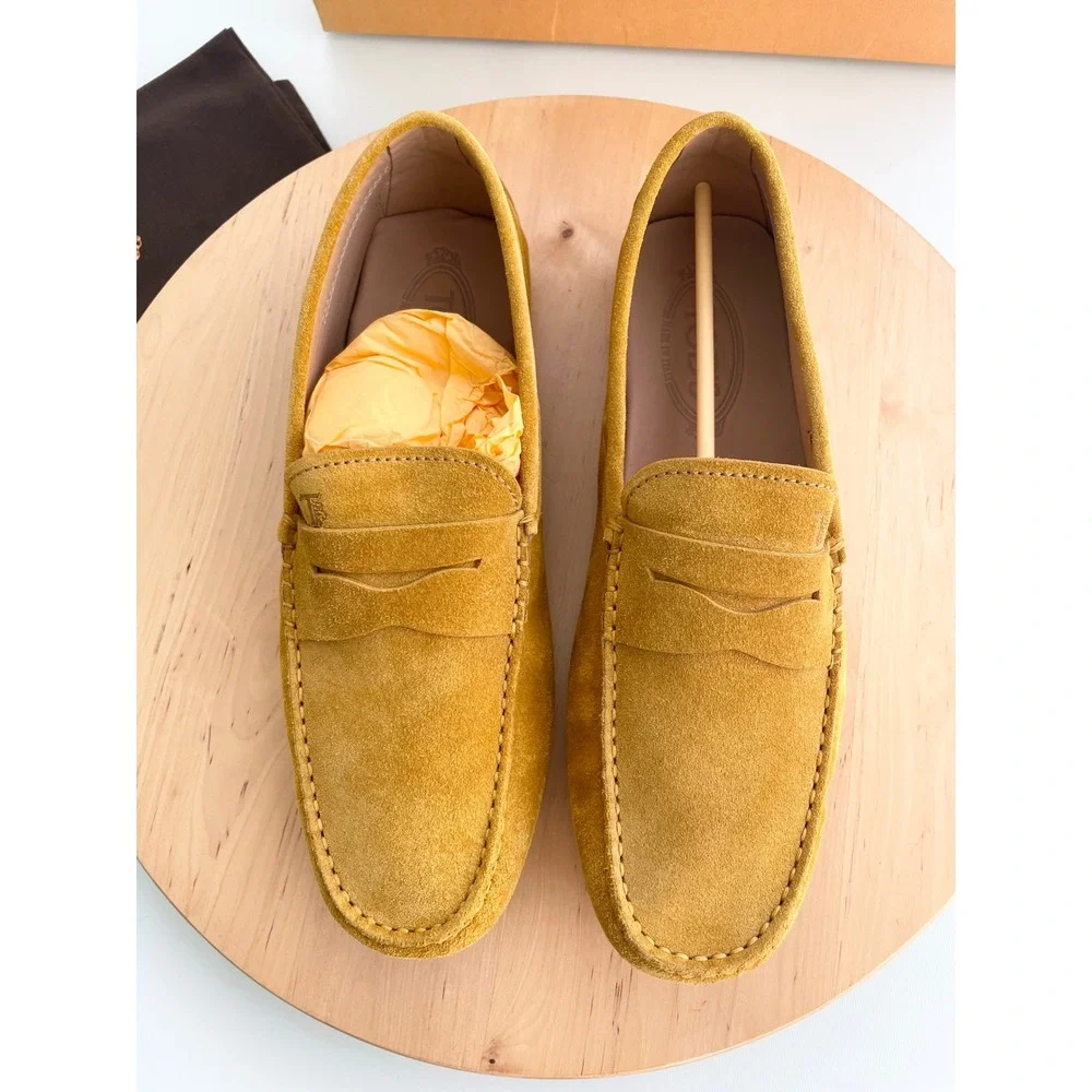 Tod's Men's Mocassino Gommini Nuovo XXM0EO00010RE0G410 Suede Loafer Shoe, UK 6